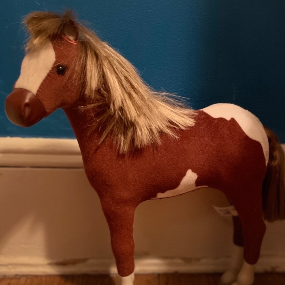 American Girl Doll 18” and American Girl Doll Horse